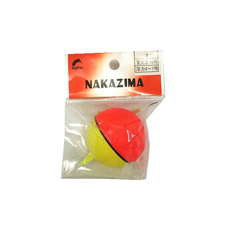 nakazima Fluorescent Ball Float 15 # # # #