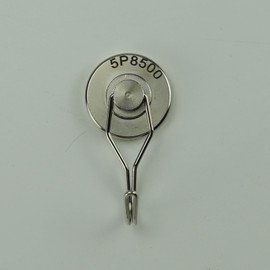 5P8500 Heavy Duty Magnetic Hooks Magnets with Hook for Refrigerator Hanging 30lb