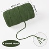 656ft Macrame Cord, 3mm x 219 Yards Cotton Rope, Not
