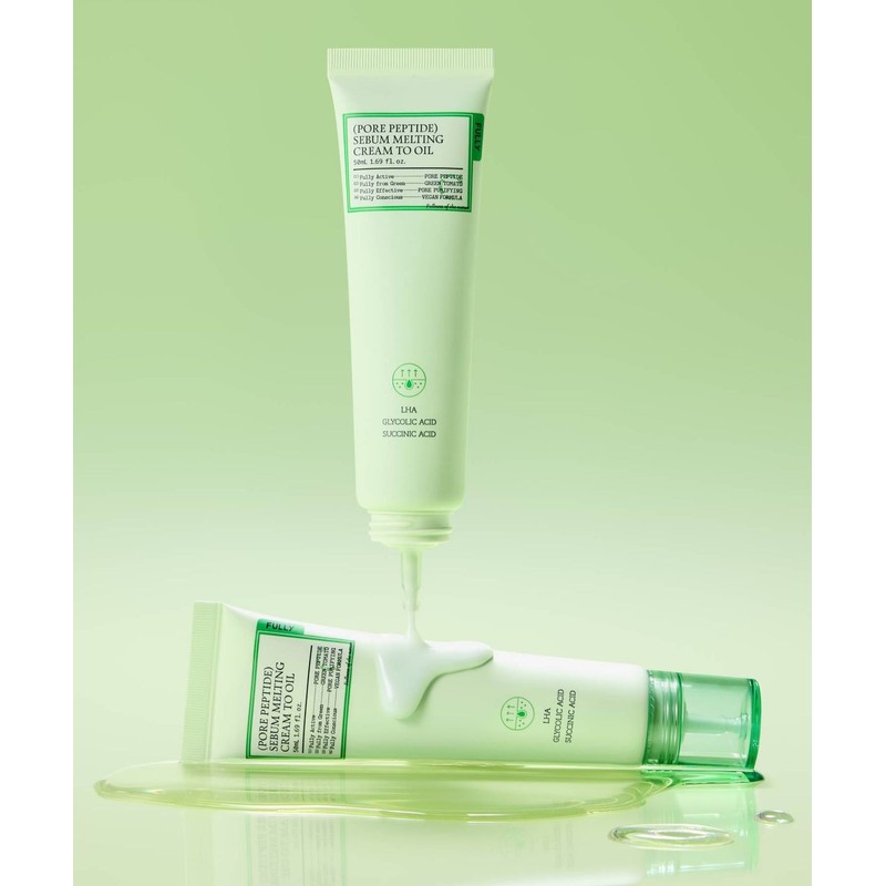 Fully Pore Peptide Sebum Melting Cream to Oil 50ml