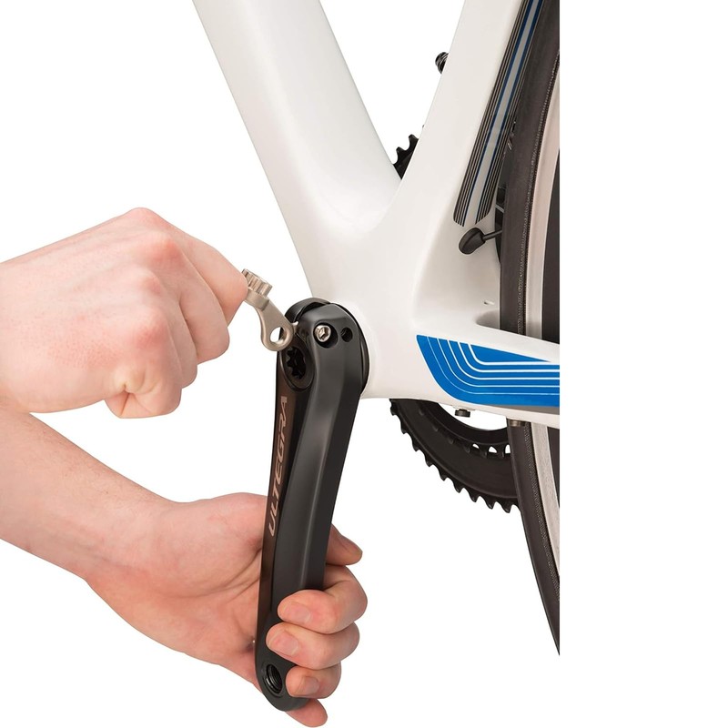 Wjelet Bicycle Crank Removal Tool, 2 in 1 Bicycle Crank