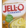 Jello 5x Jello Cook & Serve BANANA CREAM Instant Pudding