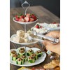 HINMAY 6PCS Mini Serving Tongs 5-Inch Small Sugar Tongs, Tiny