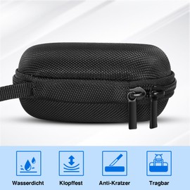 HELLCOOL USB C Presenter with Bag, 2.4 GHz Wireless PowerPoint Remote Control via USB A & Type C Receiver, Red Pointer for Presentations, Presentation Remote Control for Windows/Mac/PowerPoint/Keynote