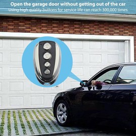 Gxcdizx 2025 Upgraded 2 Remote Control Backup Key Sliding Gate Opener Automatic Operator 433.92MHz US