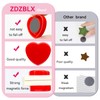 ZDZBLX 30 Pcs Fridge Magnets, Strong Refrigerator Magnets, Small Mini