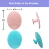 Cepillos de limpieza facial de silicona súper suave para limpieza