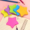 SIMONA Star Shape Sticky Notes 6 Color Bright Colorful Sticky