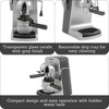 IMUSA 4cup Electric Bistro Espresso Cappuccino Maker, Silver
