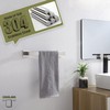 KOKOSIRI 12-Inch Single Towel Bar, Bathroom Kitchen Towel Holder, Wall