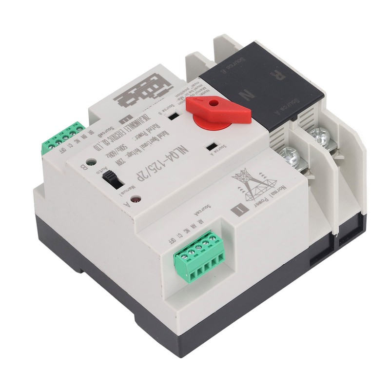2P Dual Power Automatic Transfer Switch Generator Uninterruptible Changeover Switch