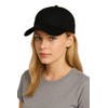 London Design Classic Cotton Baseball Cap, Unstructured Soft Strapback, Adjustable