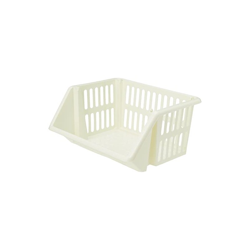 Whitefurze Vegetable Rack, Cream 35 cm