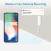 UseeLink Smart WiFi Water Leak Detector, 2.4GHz Wireless, APP Smart