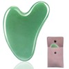 Gua Sha Stone Natural Heart Shape Facial Massage Tool, Women's