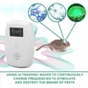 Ultrasonic Mouse Repeller Indoor Outdoor Electronic Plug In Device for