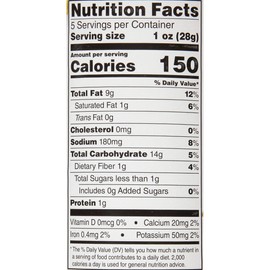 Sensible Portions Stacked Garden Veggie Chips, Sour Cream & Onion, 5 oz (Pack of 12)
