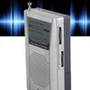 Mini AM FM Radio Manual Operation Easy Adjustment Memory Function