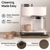 Ibyx Elegant Sliding Tray for Your Coffee Maker & Heavy