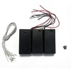 Kisoy DIY House Accessory for Dollhouse Miniature-3 PCS AA Battery