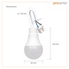 LED's light Renovation Lamp with Plug-In Terminal 10 W Neutral