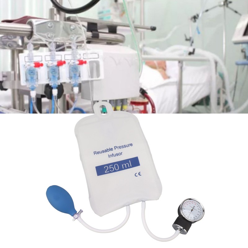 Pressure Infusion Bag Professional Medical Leakage Proof IV Fluids Cuff
