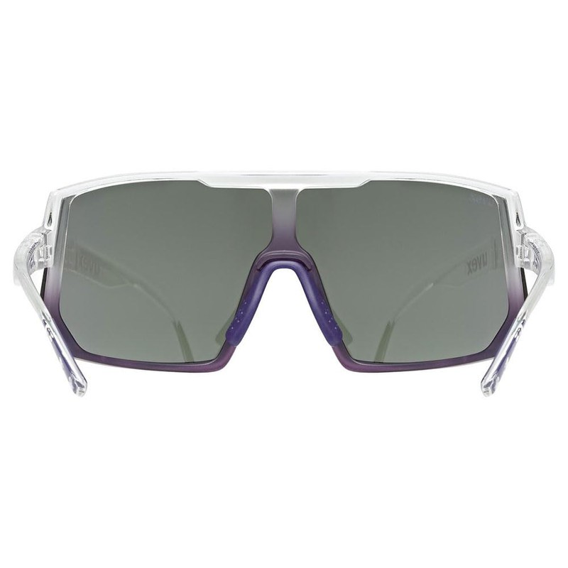 Uvex Unisex Sunglasses, Clear-met Purple, Unit size