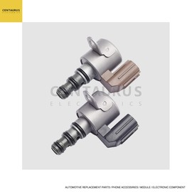 CENTAURUS 28400-P6H-003, 28400-P6H-013 Transmission Shift Control Solenoid Valve kit Brown&Black B&C Replacement for Accord Pilot Odyssey Prelude Acura CL TL MDX - 28500-P6H-003, 28500-P6H-013