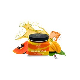 Diamond Empire Organic Madagascar Body Sugar Scrub with Surprise Jewellery Inside (Surprise Jewelry Valued up to £2,50) (Earings)