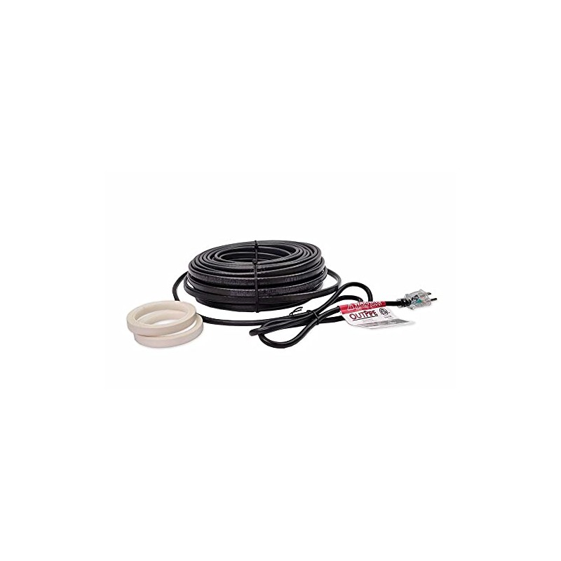 Pipe Heating Cable Kit - 20ft, .8 Amps, 100 Watts