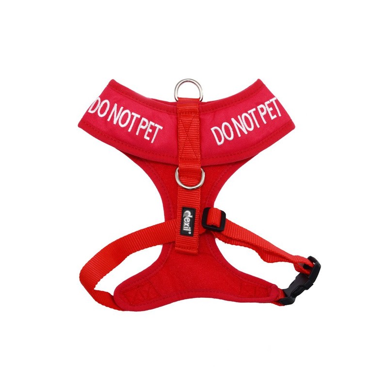 Dexil Limited DO NOT PET Red Colour Coded Non-Pull Front