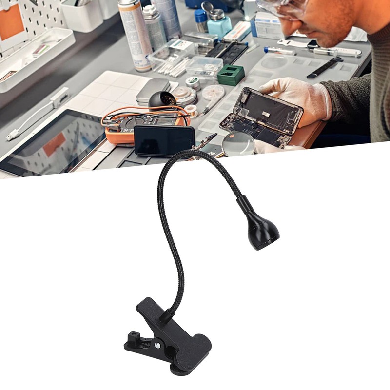 UV Lamp USB Powered Adjustable Stand 395nm Clip On UV