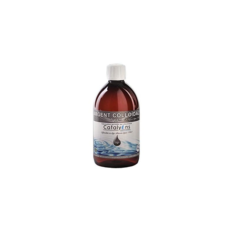 Catalyons Argent Colloïdal 5ppm - 500ml Liquid