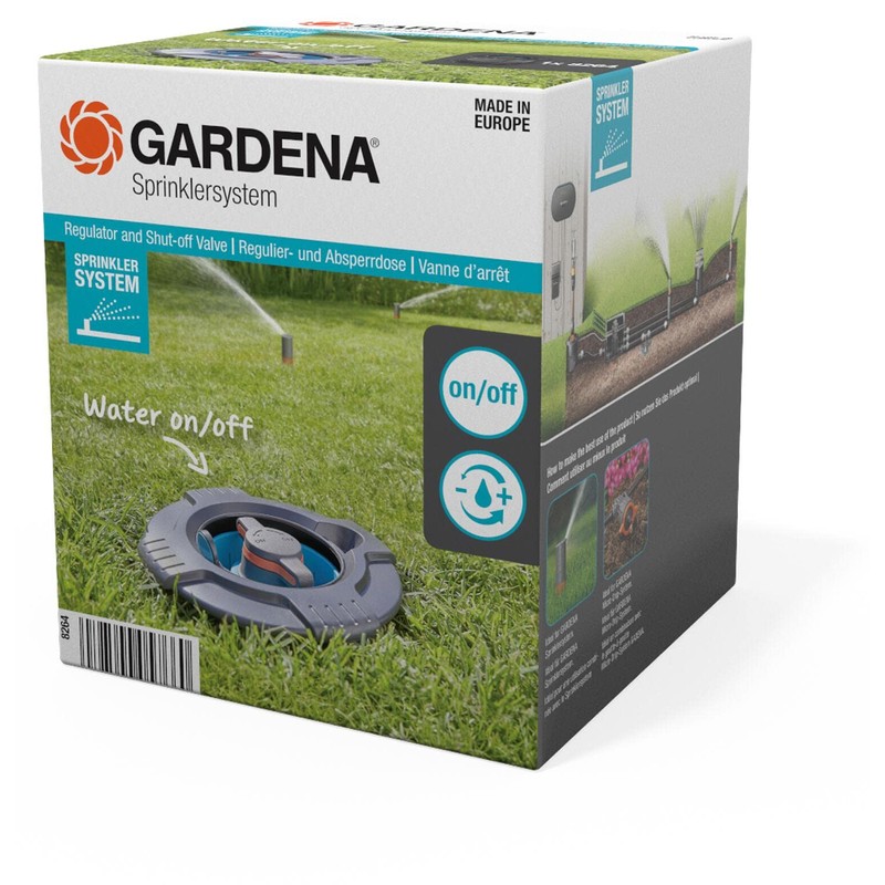 GARDENA Sprinkler System control and shut off box with 3/4