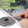 ZOMPAGO Brush Weather Stripping,0.9 in x 0.4 in x 32.8