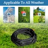 Upgraded Non-Expanding Garden Hose, 100ft Flexible Water Hose with 10