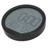 Indoor Thermometer Hygrometer Multifunction Thin Accurate Wall Mounted Digital Alarm
