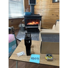 Pazoma Harley Black 6” Tall Straight Risers For 1.25” Handlebar Black Fxr Dyna Chopper