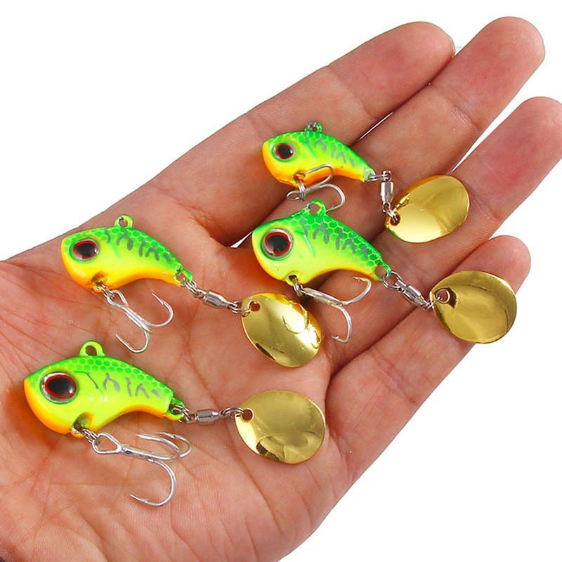6PCS 13g Spinning Bait Artificial Bait Spinner Bait Spinner Bait