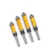 4Pcs Top and Bottom Bearing Flush Trim Router Bits Set