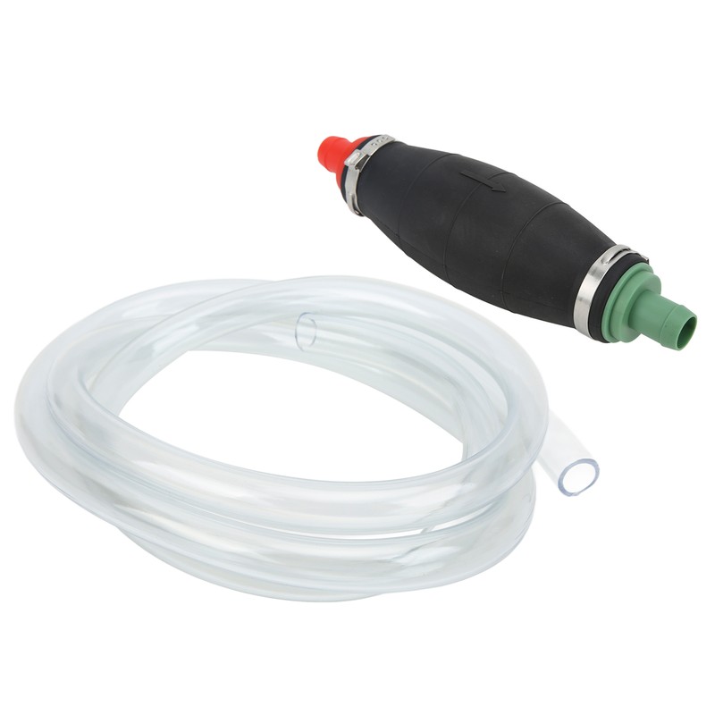 16mm/0.63in Siphon Hand Pump with 2m/6.6ft Hose Gasoline Fuel Water