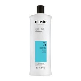 Champú limpiador Nioxin, sistema 3 (cabello tratado en color/normal a adelgazamiento ligero), Bionutrient Protectives Cleanser System, 33.8 Fl. Oz