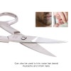 Tijeras Curvas Microdentadas de Acero Inoxidable para Uñas
