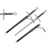 24 Inch Medieval Dagger Sword Templar One Hand Mini Sword