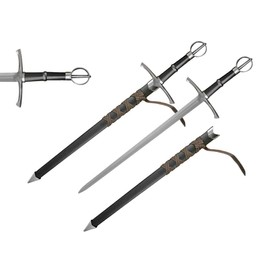 24 Inch Medieval Dagger Sword Templar One Hand Mini Sword (C)
