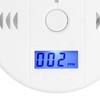 Carbon Monoxide Detector Alarm with LCD Display Soot Home Gas