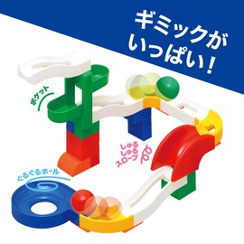 Toy Royal Korokoro Coaster S with Gimmick Parts (Playing Blocks / Rolling Play) Educational Toy Parts, Ball Coaster Toy