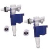 Adjustable Side Mount Toilet Fill Valve with 1/2-inch to 7/8-inch