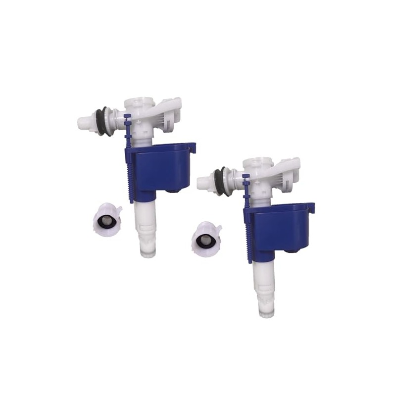 Adjustable Side Mount Toilet Fill Valve with 1/2-inch to 7/8-inch