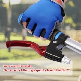 Bicycle handle brake lever universal handbrake lever brake for mountain bike and ride. , red